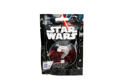 Jada - Figurines en Métal Star Wars - 4 cms - Blind Pack - 12 Personnages à Collectionner - Luke Skywalker, Leia, Han Solo, Obi-Wan, Dark Vador, Etc. - sous Licence Officielle - A Partir de 8 Ans