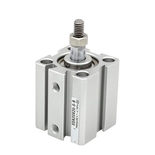 Cylindre pneumatique SDA80-B double effet compact taraudé - 2