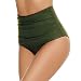 Set canotta da uomo, pantaloni corti, bikini alto, costume da bagno, costume da bagno, abbigliamento da donna, costume da bagno tankini, set T Shirt L, Verde 3, M