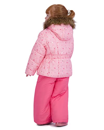 Image of Rothschild Girls' Ski Jacket and Snowbib Snowsuit Set