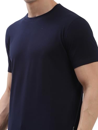 Image of hummel Cam Men's Cotton Round Neck Half Sleeve T-Shirt