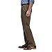 HAGGAR Men's Premium No Iron Khaki Classic Fit Pleat Front Casual Pant (Regular and Big & Tall Sizes), Toast, 38W x 32L