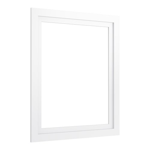 KOHLER 99661-24-1WA Jacquard 24-Inch Wide Medicine Cabinet Surround, Linen White