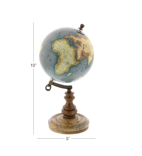 Traditional Brown Plastic Globe