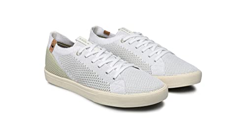 SAOLA Baskets Cannon Knit II Blanc/Vert Délavé pour Femme, Blanc/Vert délavé, 38.5 EU
