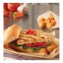 Trident Seafoods Fully Cooked Grill Marked Skinless Boneless Pollock Fillet, 10 Pound -- 1 each.