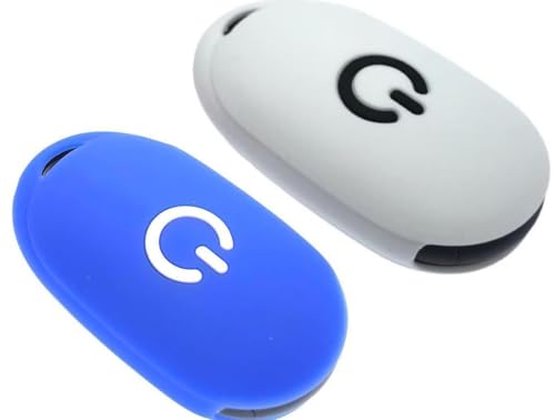 Coque de clé silicone Fiat 500e anti-choc : lot de 2 étuis de protection Nordecco robustes