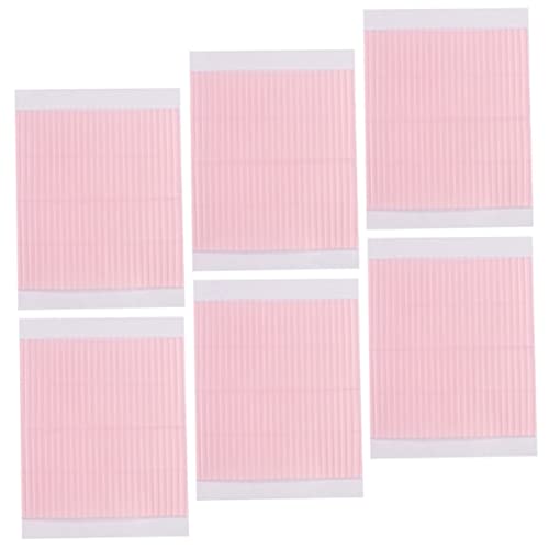 HAPINARY 6 Sheets Double Eyelid Stickers Invisible Eyelid Lifters Self-adhesive