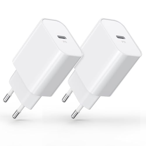 30W USB C Ladegerät, USB C Adapter, PD 3.0 i-Phone Schnellladegerät Netzteil, Ladestecker Power Stecker für i-Phone 16/15/14/13/12 Plus Pro Max Mini,AirPods iPad,Samsung Galaxy S24/S23/22 (2-Stück)