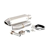 Réduction du bruit: Le silencieux d'échappement réduit efficacement le bruit du moteur. Il assure un échappement fluide et une conduite plus silencieuse.