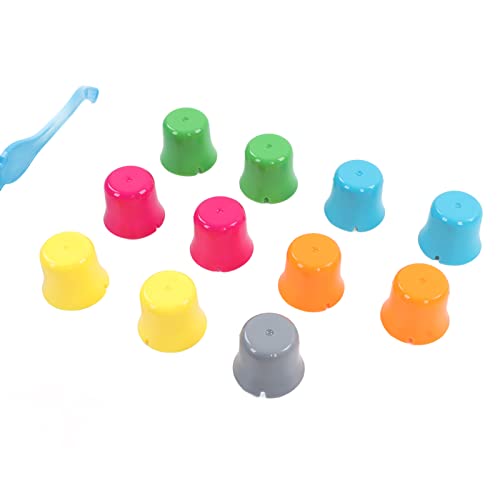 Stadtkrimis Exit Escape Stadtführung Wachsende Nase Gesellschaftsspiel, Familienspiel, Interaktives spiel, ABS Plastik & Papier, 4 Becher, 24 Karten, 11 Nasenabdeckungen - Spaß für Eltern & , Fördert Geschicklichkeit & Kommunikation