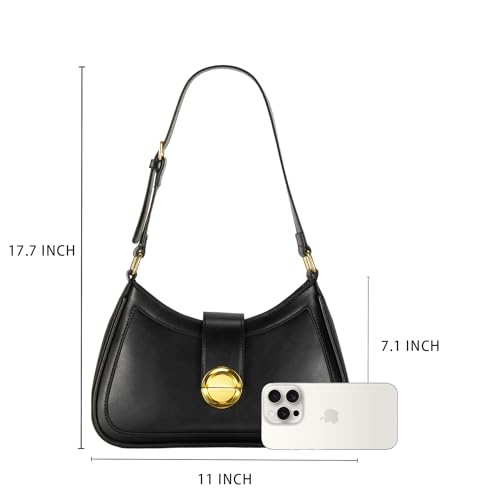 Shoulder Bag for Women Crescent bag for Women black purse bags for women Everyday Purse Hobo Tote Handbag Gifts for Women3