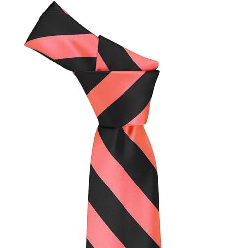 Image of tiemart Men's Striped Tie Standard Length