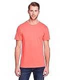 Fruit of the Loom Adult Iconic T-Shirt L Sunset Coral