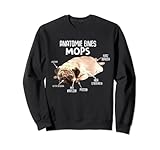 Photo Gallery mops - asse per cani per animali domestici, regalo per uomo e donna felpa Photo Gallery mops - asse per cani per animali domestici, regalo per uomo e donna felpa