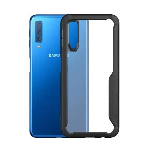 Amazon Brand - Solimo TPU 360 Degree Protection Black Border Back Cover for Samsung Galaxy A7 (2018) - Black (B0BF12BNSF) Amazon Price History, Amazon Price Tracker