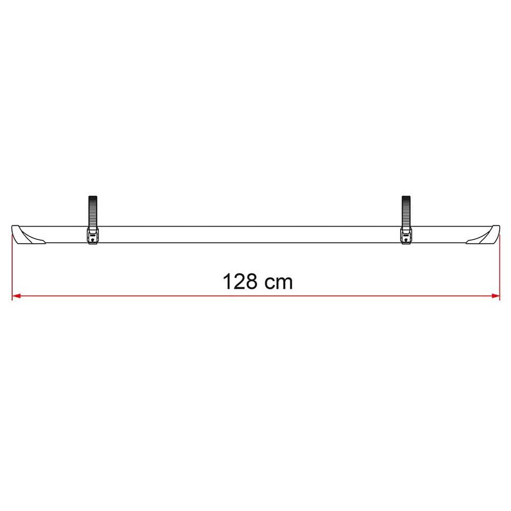 Fiamma Fahrradschiene Rail Quick Pro Black