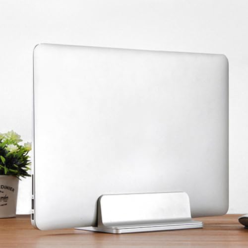 Base Ajustable Vertical para Laptop de Aluminio Plata miniatura 6