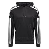 felpe adidas ragazza ebay Tessuto morbido adidas SQ21 Hood, Felpa con Cappuccio Uomo, Black/White, L
