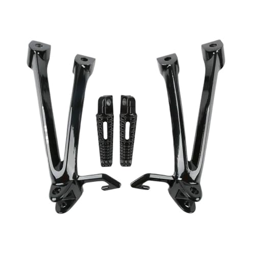 Repose-pieds de passager arrière moto pour GSXR 600 750 2006-2007 K6 K7 avec support en aluminium