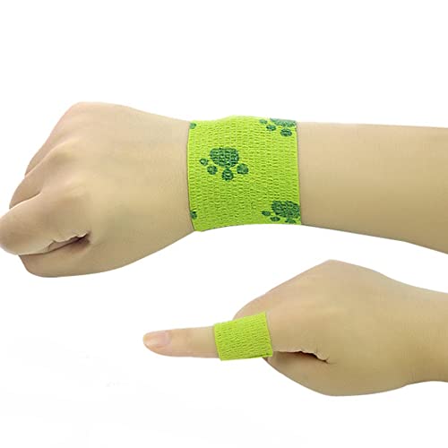 1 pièces pansement élastique pour animaux de compagnie thérapie imperméable pansement auto-adhésif bande musculaire articulations des doigts envelopper Kit de premiers soins2.5-10cm Cover