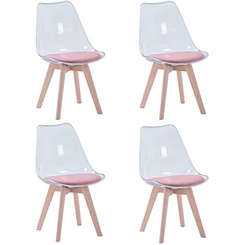 Juego de 4 Sillas de Comedor EGOONM Cover