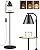 KFM Candle Warmer Lamp with Timer, Electric Candle Warmer Floor with 2 Bulbs, Dimmable, Adjustable Height Wax Warmer Modern Tall Standing Floor Lamp for Living Room Bedroom Office