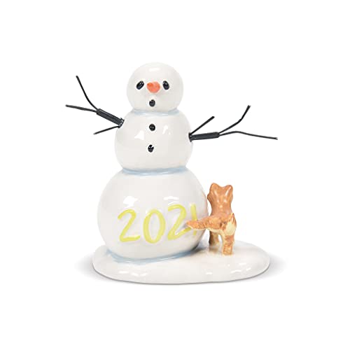 Lucky The Snowman statuette de collection pour décor hivernal - 2
