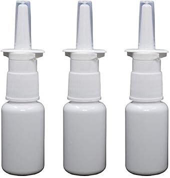 Snoot! Pharma-Quality Empty Nasal Pump Sprayers, 20ml (2/3rds oz) 3-Pack