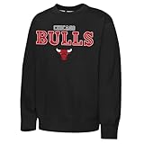 NBA Chicago Bulls - Sudadera de Forro Polar Negro