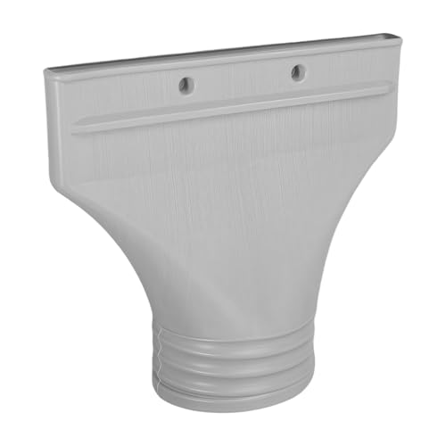 Abflachter Schlauchluft Entlüftungsadapter – Universell für mobile Klimaanlage, Trockner & Belüftung | Robuste Fensterdurchführung für Dachfenster & enge Rahmen | Klimagerät Zubehör