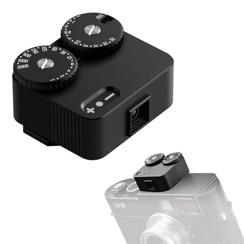 TTARTISAN Light Meter II, Adjustable ISO Aperture and Shutter Speed with Cold Shoe Lightmeter for Film Camera...