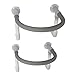 XJKLBYQ Bird Shower Perch Parrot Bath Stands Supplies Holder Window Bird Standing Toy for Cockatoo Large Round, Parrot Bath Stand