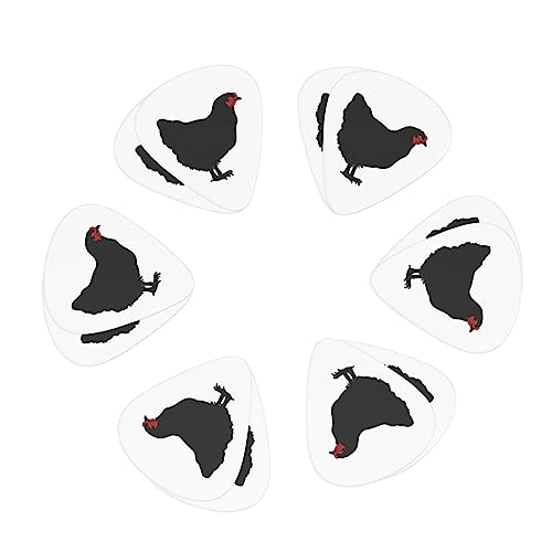 Black Chicken Lot de 12 médiators tendance durables pour guitare électrique Ukulélé - Les Beatles, Paul McCartney, John Lennon, RIngo Starr, George Harrison Black Chicken Lot de 12 médiators tendance durables pour guitare électrique Ukulélé – Image 3