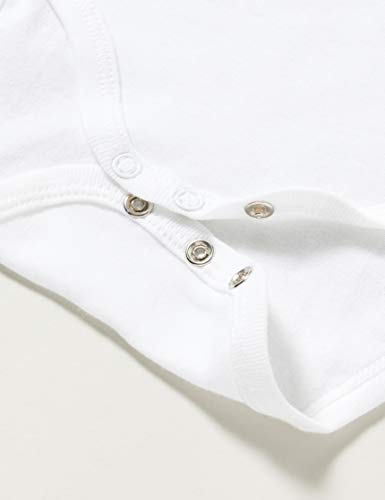 NAME IT uniseks-baby body NBNBODY 3P SS SOLID WHITE 2 NOOS - Image 5