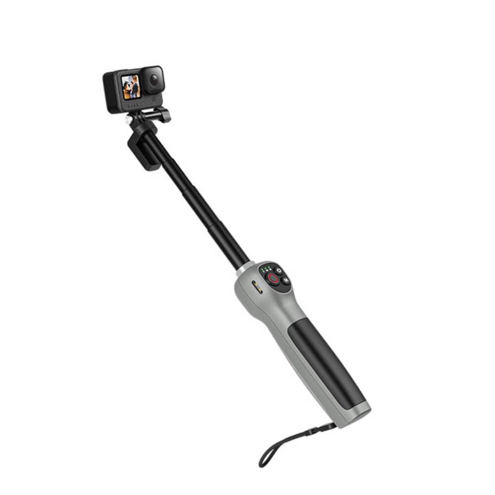Telesin Perche à Selfie Sous-Marin avec Télécommande Bluetooth Intégrée Etanche & Extensible, 1 Heure de Charge, 21 Heures de Temps de Tir pour GoPro Hero 13/12/11/10/9