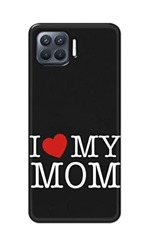Image of PRINTFIDAA I Love My Mom Hard Back Cover for Oppo F17 Pro, CPH2119 Back Cover -(P6) KAT1006