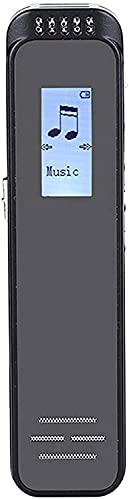 Digital Voice Recorder 8GB Long Working Time MP3 Voice Recorder (Colour: Black)