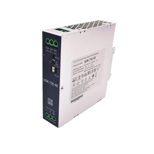 Alimentation industrielle sur rail DIN XDR-75E-48 AC DC 75W 48V pour armoire électrique