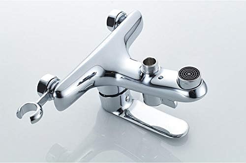 Robinet de baignoire avec douche à effet de pluie et douchette - 4