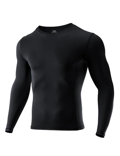 Niksa Kompressionsshirt Herren Langarm, Sportshirt Männer Atmungsaktiv & Schweißableitend, Funktionsshirt für Fitness, Laufen, Gym, Training (1er/2er Pack) Niksa Kompressionsshirt Herren Langarm, Sportshirt Männer Atmungsaktiv & Schweißableitend, Funktionsshirt für Fitness, Laufen, Gym, Training (1er/2er Pack)