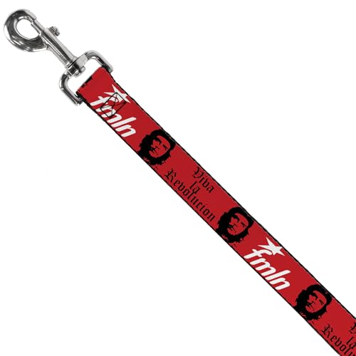 Laisse Che W/Fmln Rouge anti-traction Buckle Down sangle solide 6ft - 3