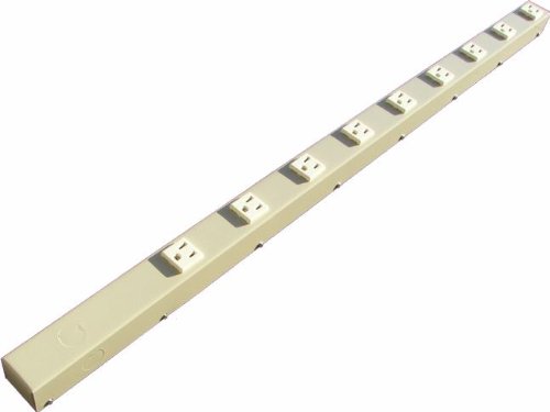 36 In Hardwired Power Strip, Beige, H309Nvgy #TOP6
