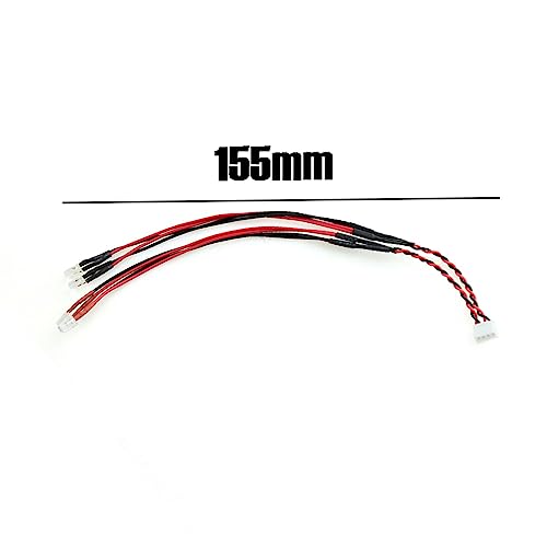 Faros LED para Mini-Z de alto brillo con luces traseras RC 1/28 5