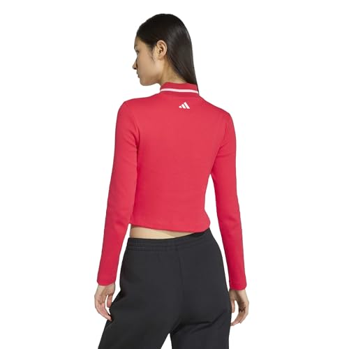 Sudadera con capucha mujer adidas Seasonal Essentials con cremallera frontal 2