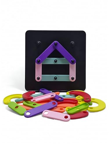 Image of TinyPlay Alpha Numeric Board for Kids | 29-Piece Alphabet & Number Learning Board for 3-7 Years | Early Learning Educational Toy