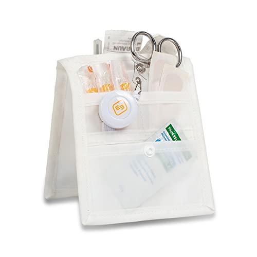 Organizador de bolsillo para enfermera, Keen´s Enfermera, Salvabolsillos enfermería, Keen Organizador de enfermería, Portaobjetos enfermería, Keen Personal Sanitario, Color blanco, 15 x 12 cm Organizador de bolsillo para enfermera, Keen´s Enfermera, Salvabolsillos enfermería, Keen Organizador de enfermería, Portaobjetos enfermería, Keen Personal Sanitario, Color blanco, 15 x 12 cm