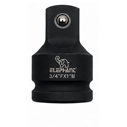 Image of Elephant Impact Socket Adapter and Reducer Use with Impact Wrenches and Drills in Auto and Impact Driver Construction Work (Impact Adaptor) (IA06)