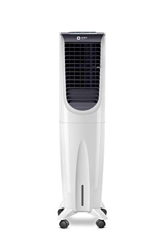 Image of Orient Electric Ultimo CT2605HI 26 Litre Tower Cooler with Remote Control (White & Grey, 160 W)
