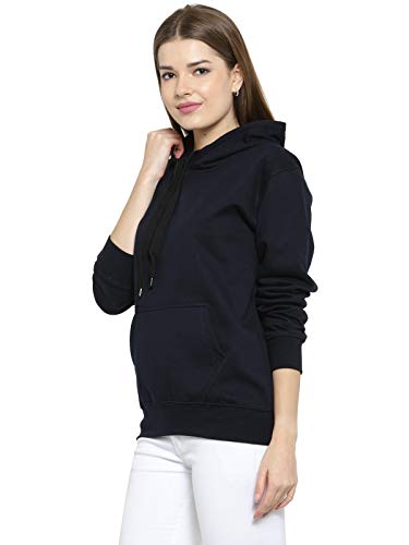 Image of Scott International Men's Solid Cotton Hoodies for Men, Trendy and Comfortable Sweatshirts for Men, Stylish Winter Wear with Hood and Pockets, Fashionable Hooded Sweatshirts
